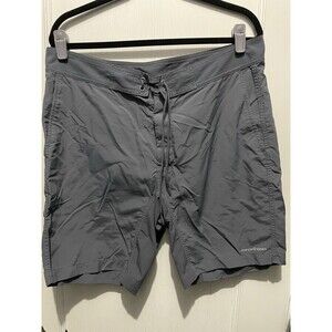 Vineyard Vines Wavebreaker Shorts Men's Size 36 Gray Solid Nylon SS-1723